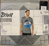 تیشرت ورزشی مردانه کرویت Crivit تنفس پذیر کد 501